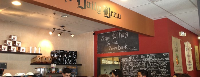The Daily Brew Coffee Bar is one of Posti che sono piaciuti a Phillip.