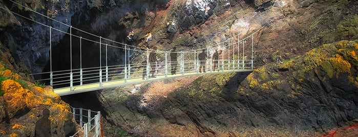 The Gobbins Cliff Path is one of Ireland - England Bucket List Trip.