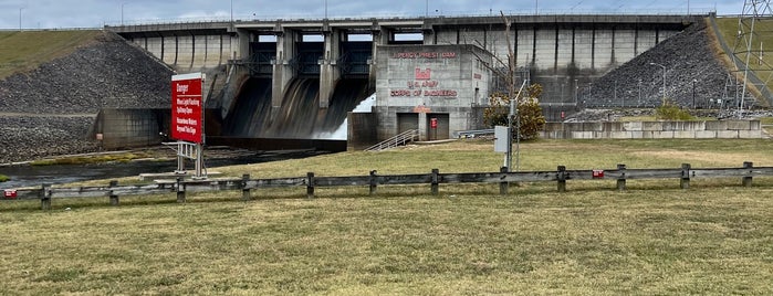 J. Percy Priest Dam is one of Nashville Tennessee.