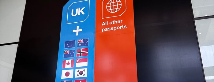 UK Border is one of Airport a round the world.