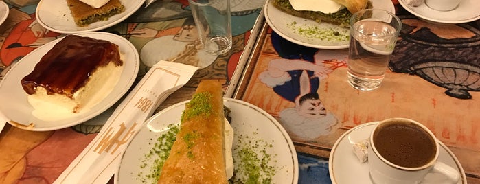 Hafız Mustafa 1864 is one of The 15 Best Places for Baklava in Istanbul.