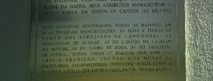 Memorial das Baianas is one of Férias,Trabalho.