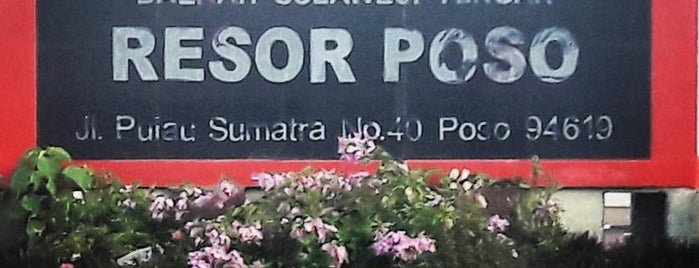 Polres Poso is one of Tempat Pilihan.