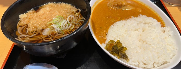 Yomoda Soba is one of ワンコイン的ランチ店(西新宿).