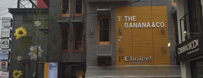 THE BANANA & CO. is one of Gangnam Station.