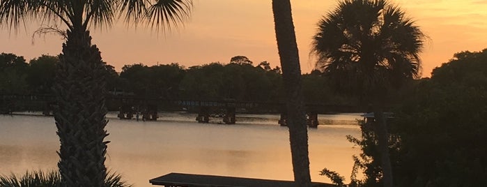 Eau Gallie River Crab House is one of Places to try.