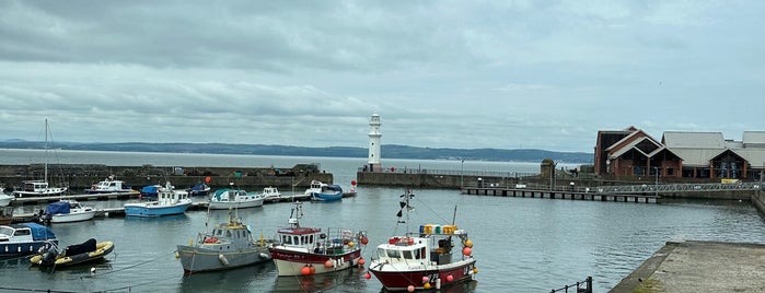 Newhaven Harbour is one of Edinburgh.