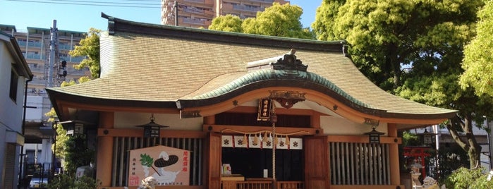 徳井神社 is one of 摂津国菟原郡の神社.