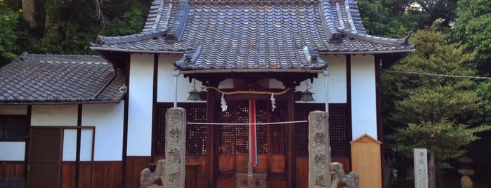 中野八幡神社 is one of 摂津国菟原郡の神社.