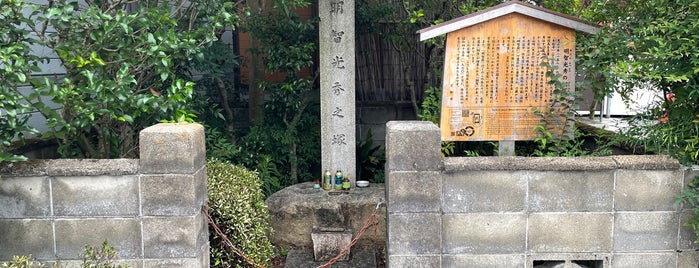 明智光秀之塚（胴塚） is one of 歴史上人物墓地.