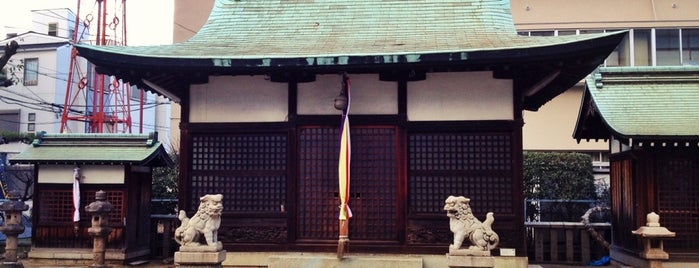 八坂神社 is one of 摂津国菟原郡の神社.