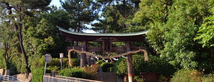 稲荷神社 is one of 摂津国菟原郡の神社.