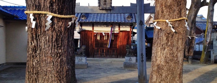 河北大神社 is one of 河内国讃良郡の神社.