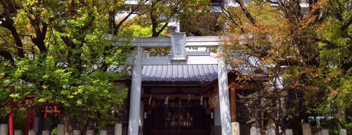 阿保天神社 is one of 摂津国菟原郡の神社.