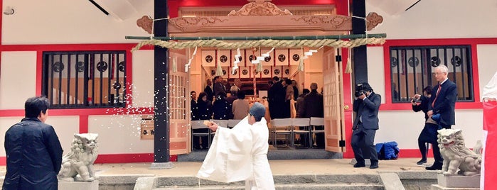 Hachiman Shrine is one of OSAMPO.