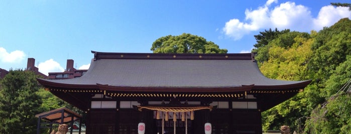 弓弦羽神社 is one of 摂津国菟原郡の神社.