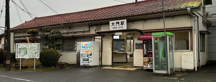 大門駅 is one of 都道府県境駅(JR).
