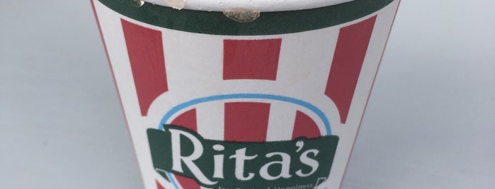 Rita's Italian Ice & Frozen Custard is one of Mollie 님이 좋아한 장소.