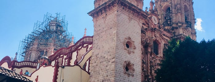 Santa prisca is one of Taxco.
