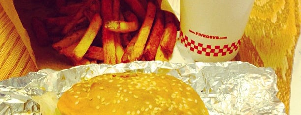 Five Guys is one of NYC Musts.