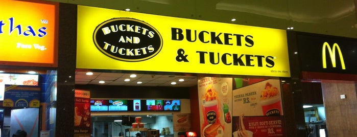 Buckets And Tuckets Infiniti Malad is one of The 13 Best Places for Burritos in Mumbai.