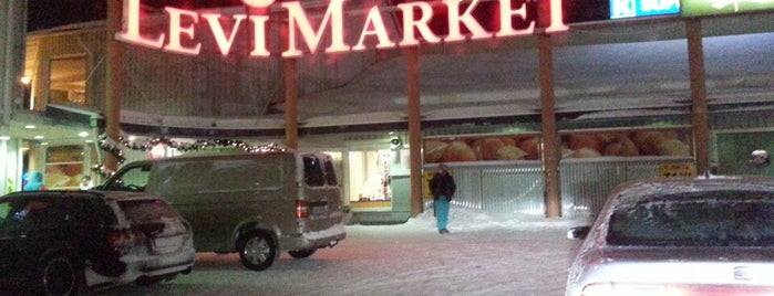 K-Supermarket LeviMarket is one of Locais curtidos por Atif Cem.