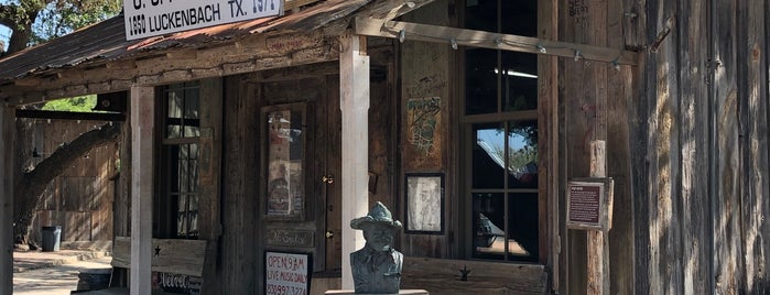 Luckenbach is one of Places To Take Yer Biker Friends.