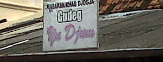 Gudeg Yu Djum is one of Yogyakarta City.