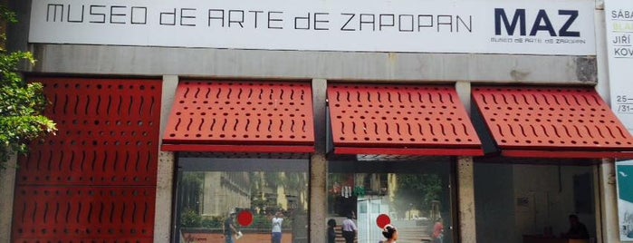 Museo de Arte de Zapopan (MAZ) is one of Tempat yang Disukai Poncho.