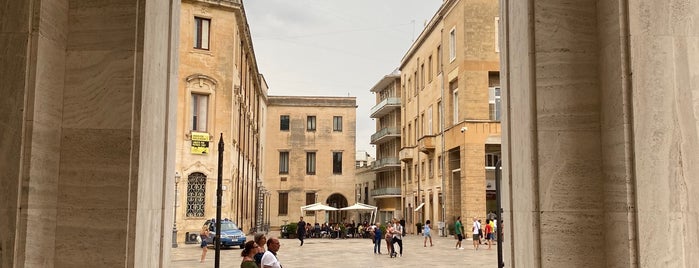Piazza Sant'Oronzo is one of Tempat yang Disukai Aydın.