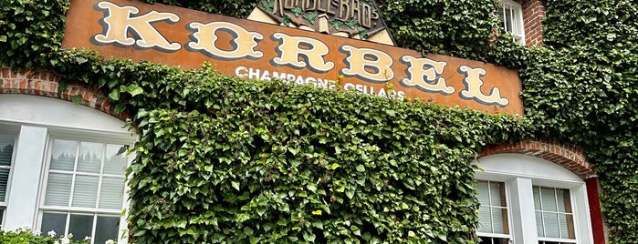 Korbel Winery is one of Sonoma Wine.