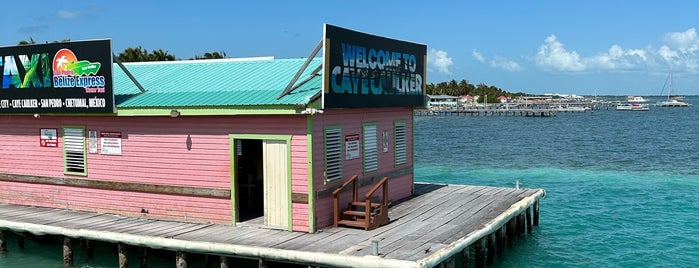 San Pedro Belize Express - Caye Caulker Pier is one of Belize.