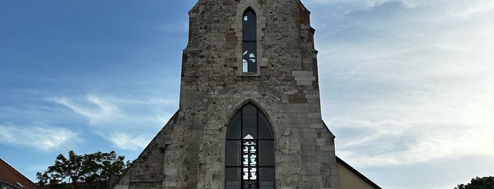 Mária Magdolna templom / Mary Magdalene Tower is one of BUDAPEST - HUNGARY.