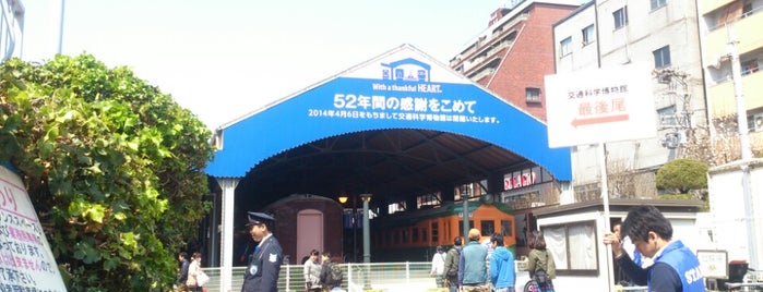 交通科学博物館 メインゲート側駐車場 is one of closed_02.