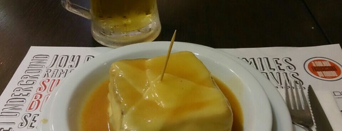 Lado B is one of Porto's Best Francesinha.