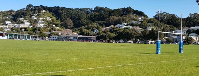 Kilbirnie Park is one of usual digs.