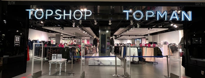 Topshop/Topman is one of My favorites for Clothing Stores.