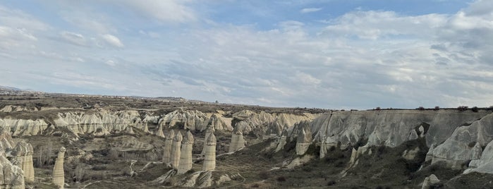 Love Valley is one of Cappadocia.