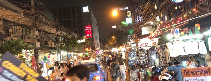 Rambuttri Market is one of Thailand.