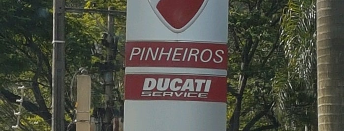 Ducati Pinheiros is one of Locais curtidos por Eduardo.