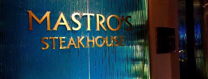 Mastro's Steakhouse is one of Posti che sono piaciuti a Warrent.
