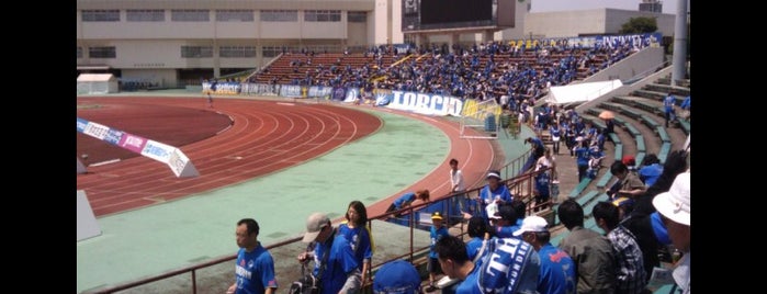 Suizenji Stadium is one of J-LEAGUE Stadiums.
