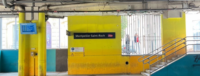 Gare SNCF de Montpellier Saint-Roch is one of mes lieux.
