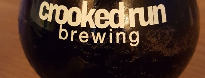 Crooked Run Brewing is one of Loudoun Ale Trail.