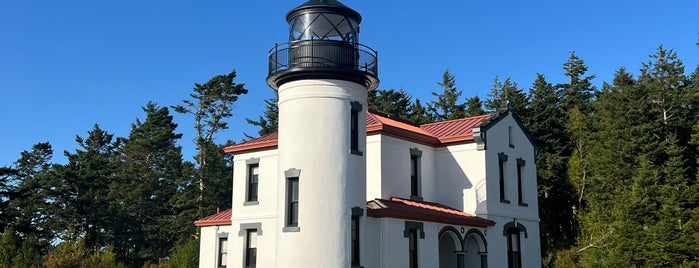 Admiralty Head Lighthouse is one of Whidbey Island, Washington.