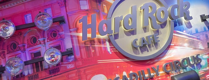 Hard Rock Cafe Piccadilly Circus is one of Europe 2019.
