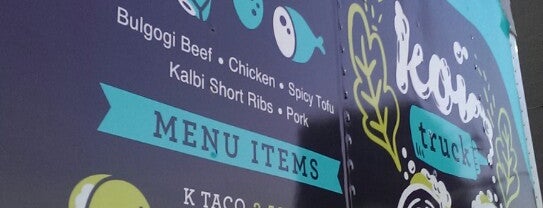 Koi Fusion Truck is one of Portland.