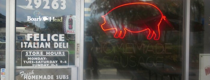 Felice Pork Store & Deli is one of สถานที่ที่บันทึกไว้ของ Kimmie.
