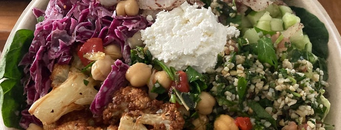 YAFO kitchen is one of Bowl Places.