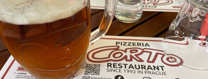 Pizzeria Corto is one of Prague Pizza.